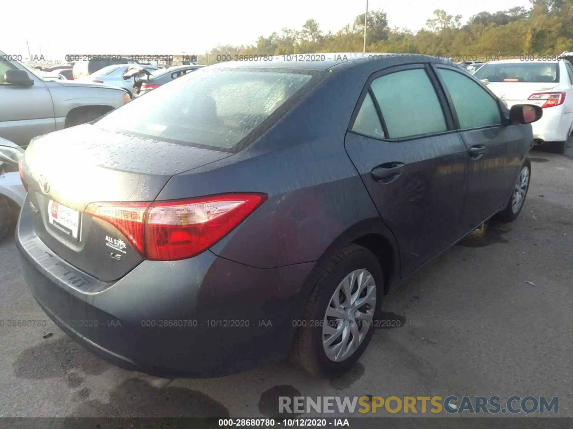 4 Photograph of a damaged car 5YFBURHE6KP913503 TOYOTA COROLLA 2019