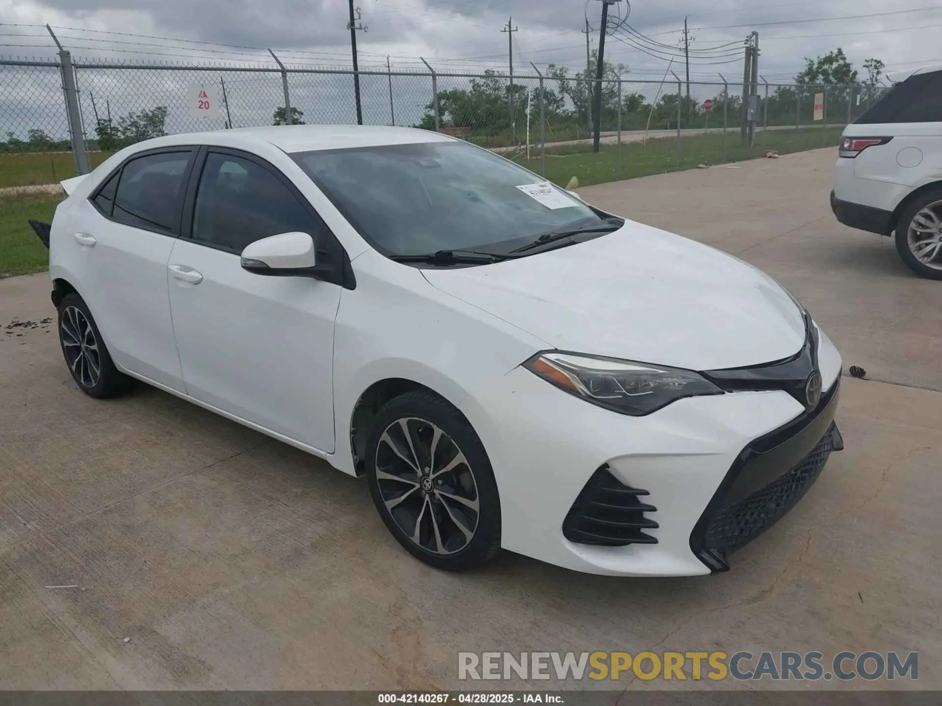 1 Photograph of a damaged car 5YFBURHE6KP914277 TOYOTA COROLLA 2019