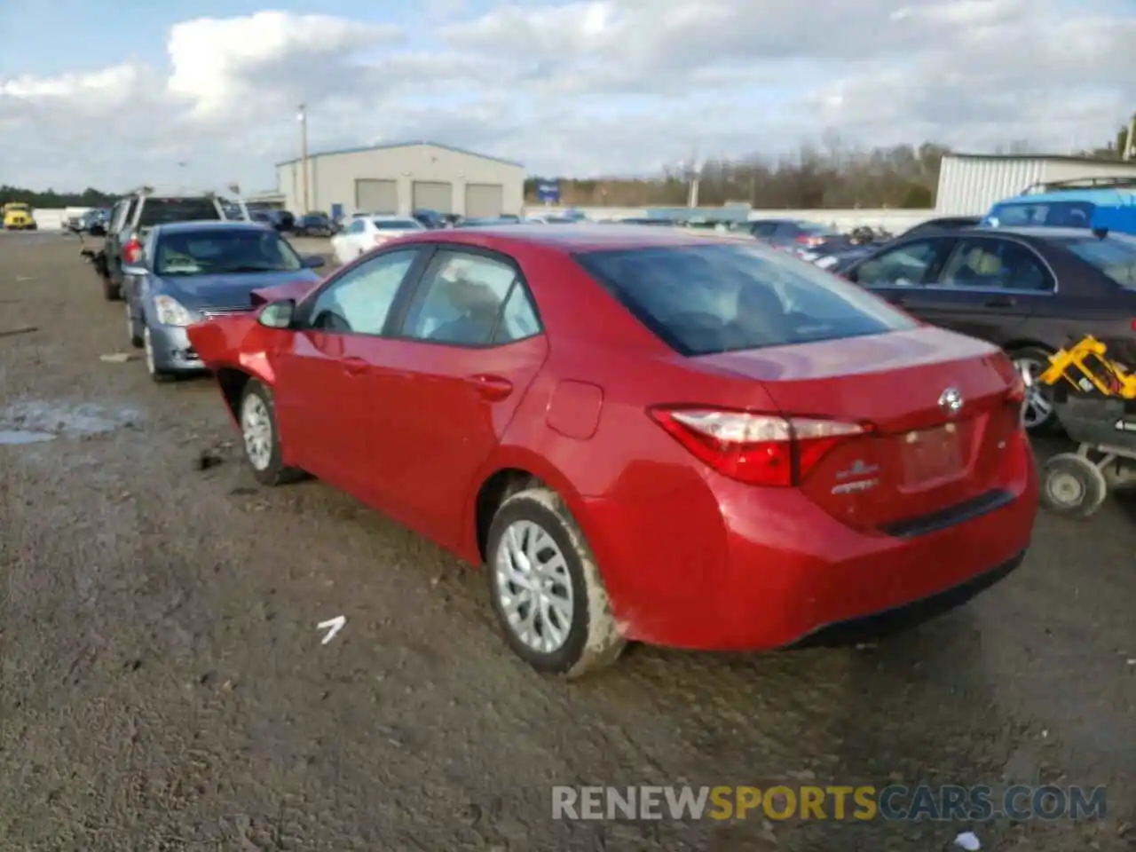 3 Photograph of a damaged car 5YFBURHE6KP914408 TOYOTA COROLLA 2019