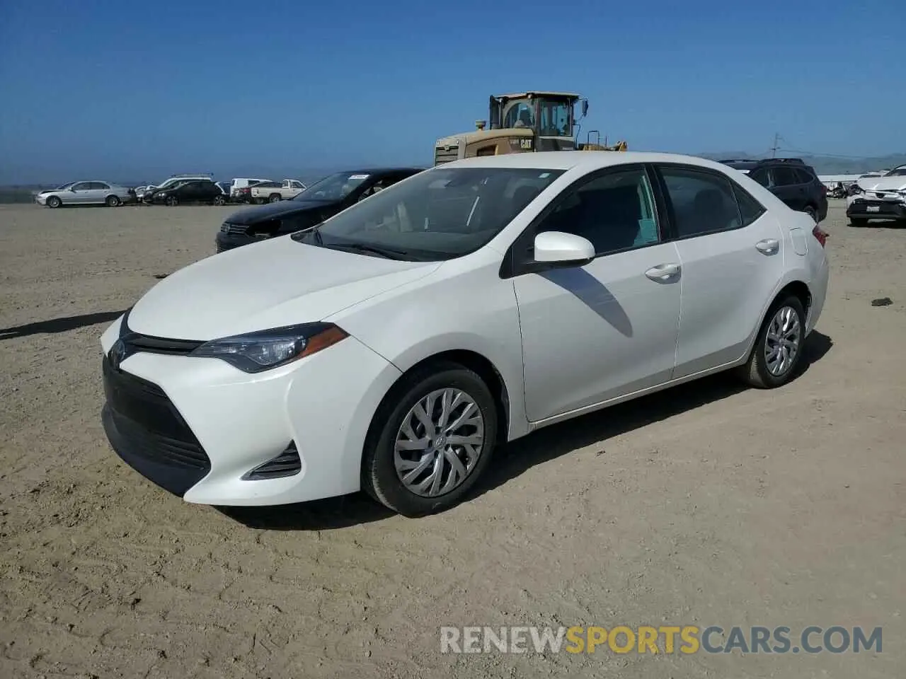 1 Photograph of a damaged car 5YFBURHE6KP919026 TOYOTA COROLLA 2019