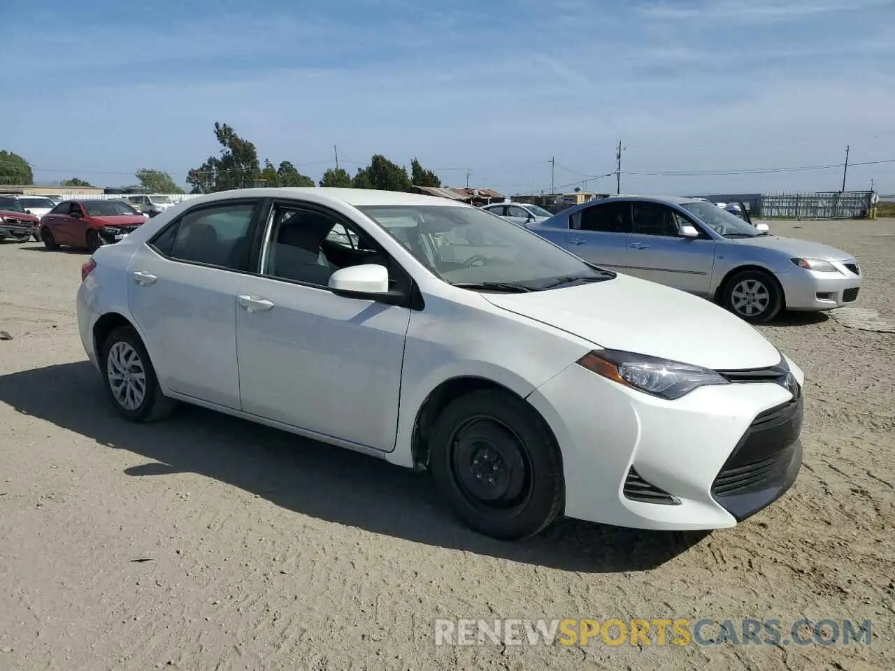 4 Photograph of a damaged car 5YFBURHE6KP919026 TOYOTA COROLLA 2019