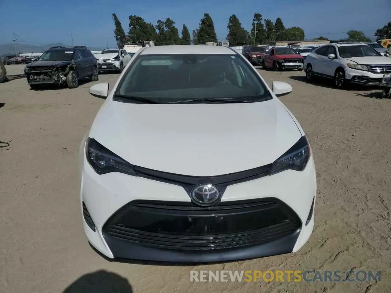 5 Photograph of a damaged car 5YFBURHE6KP919026 TOYOTA COROLLA 2019