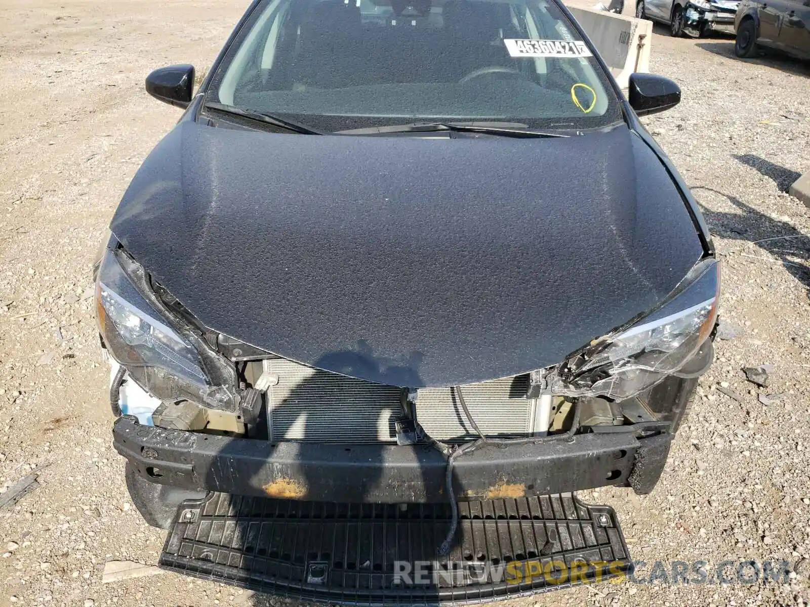 7 Photograph of a damaged car 5YFBURHE6KP920273 TOYOTA COROLLA 2019