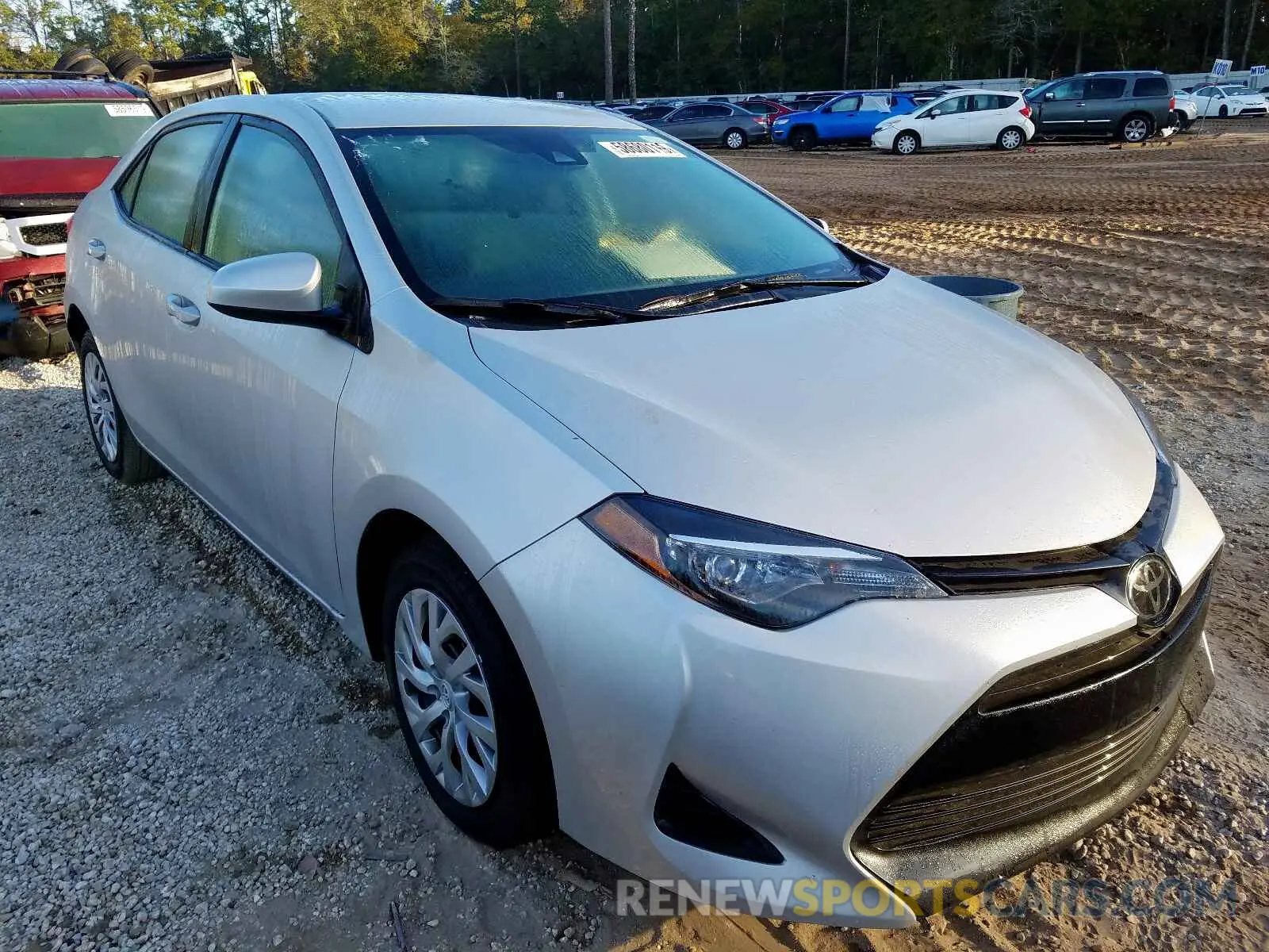 1 Photograph of a damaged car 5YFBURHE6KP920919 TOYOTA COROLLA 2019