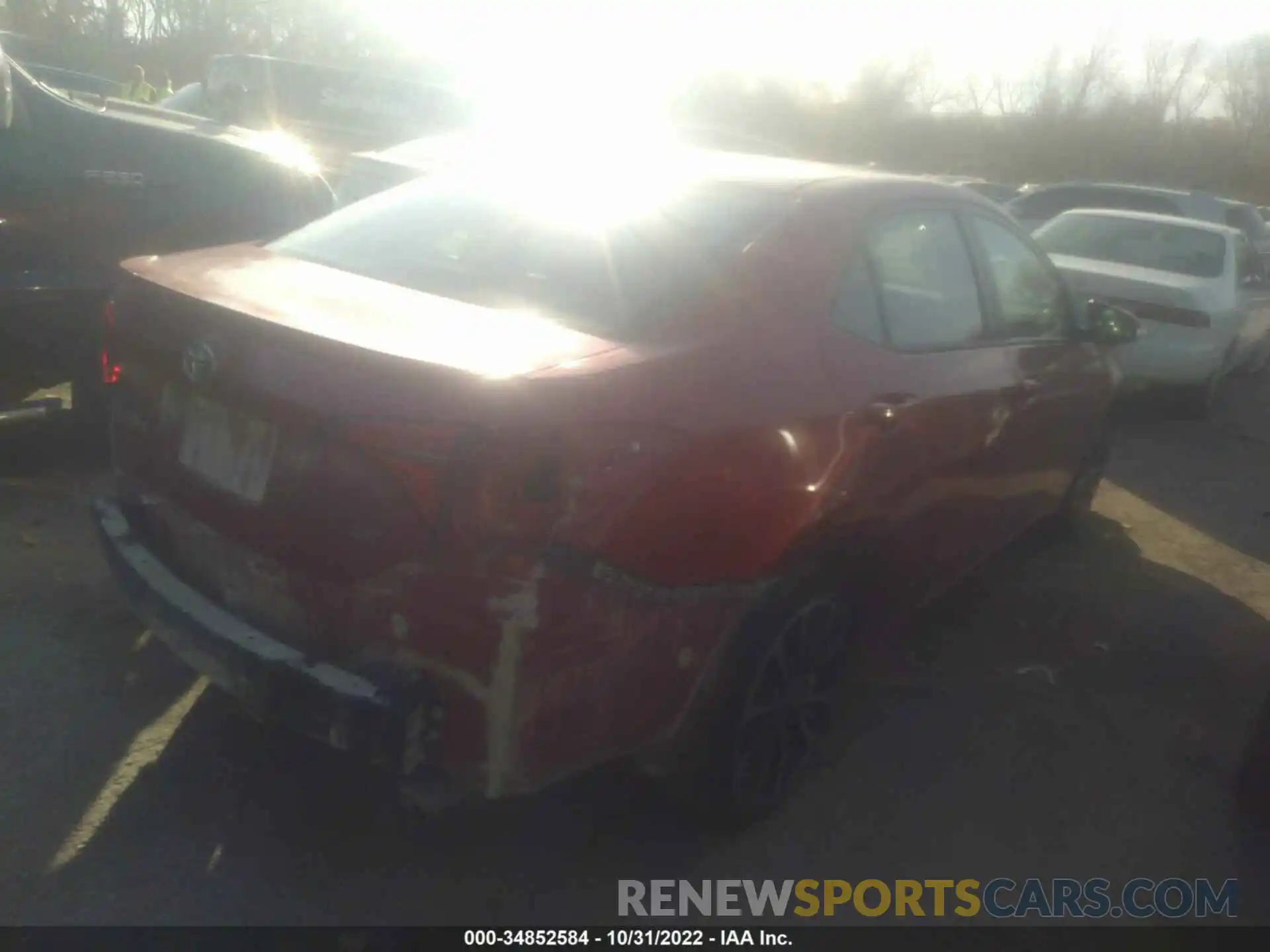 4 Photograph of a damaged car 5YFBURHE6KP921567 TOYOTA COROLLA 2019