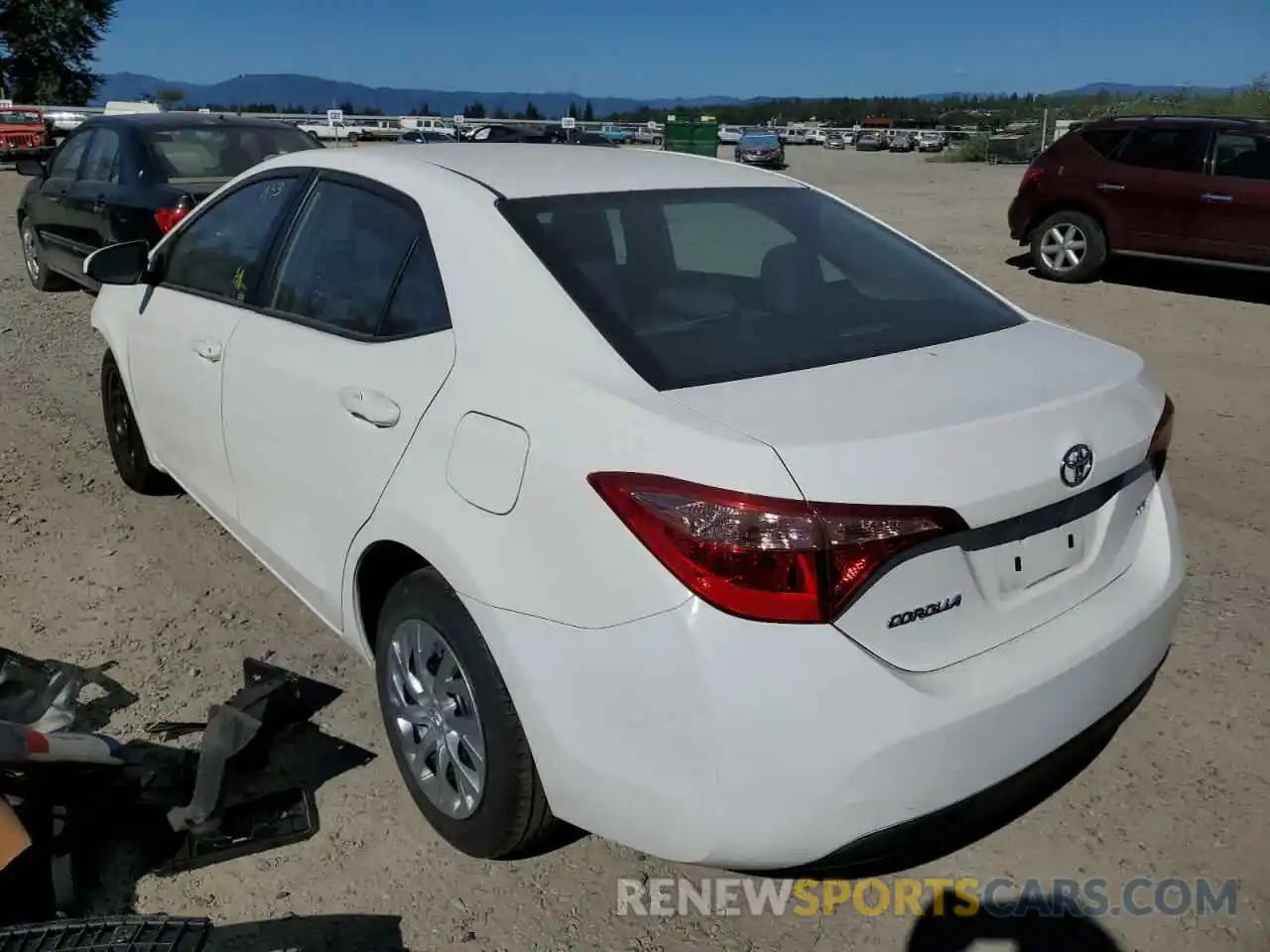 3 Photograph of a damaged car 5YFBURHE6KP921679 TOYOTA COROLLA 2019