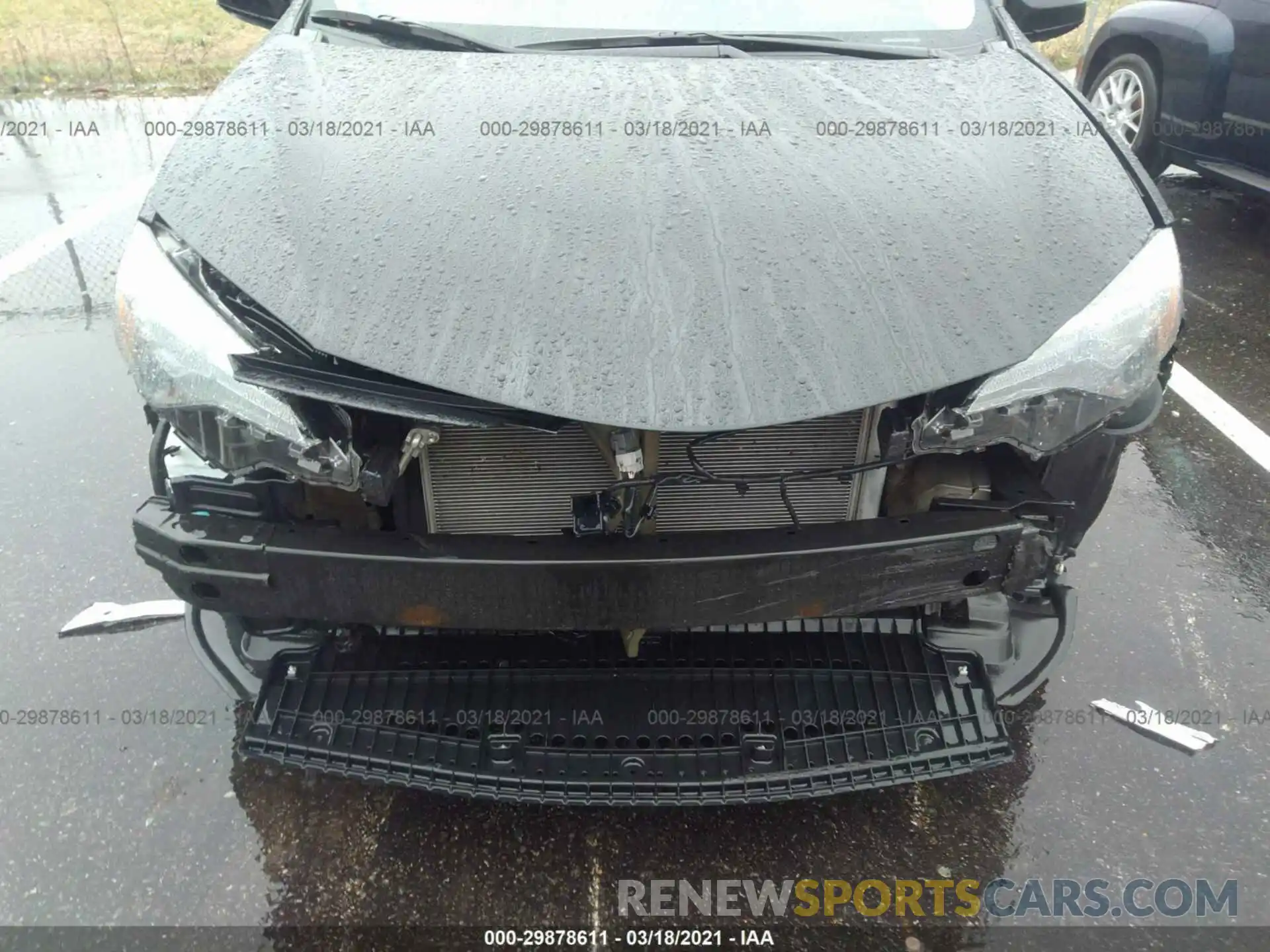 6 Photograph of a damaged car 5YFBURHE6KP923030 TOYOTA COROLLA 2019