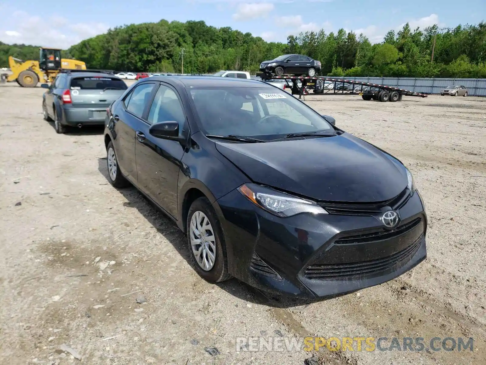 1 Photograph of a damaged car 5YFBURHE6KP933850 TOYOTA COROLLA 2019