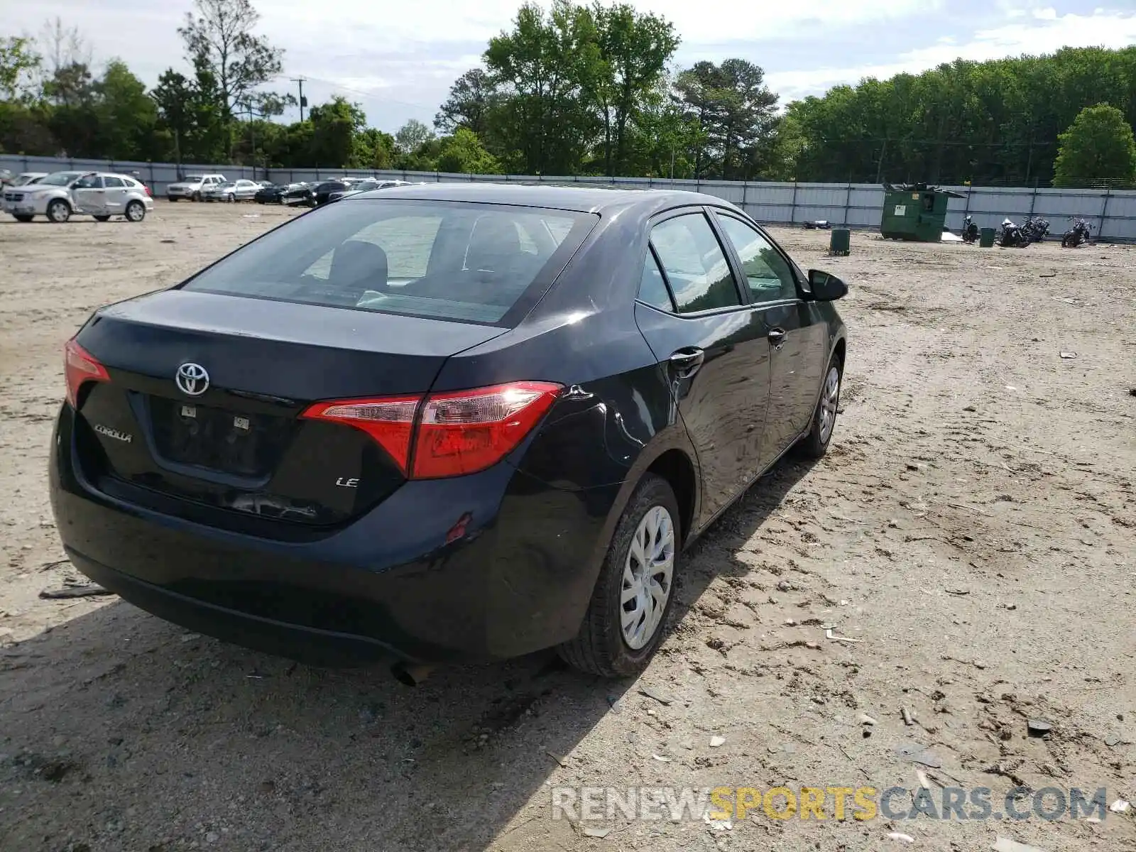 4 Photograph of a damaged car 5YFBURHE6KP933850 TOYOTA COROLLA 2019