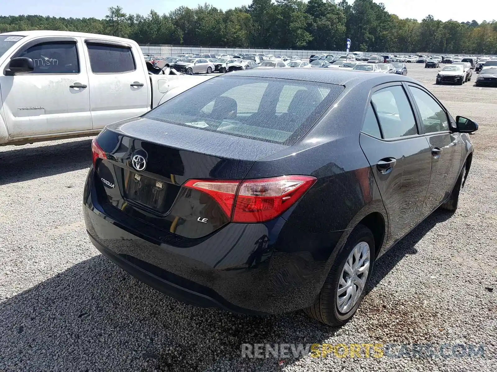 4 Photograph of a damaged car 5YFBURHE6KP934027 TOYOTA COROLLA 2019