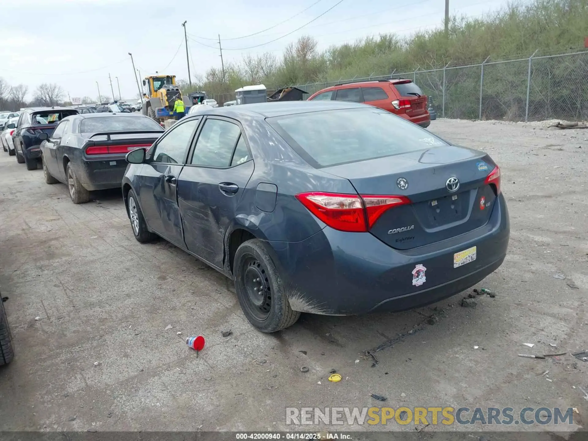 3 Photograph of a damaged car 5YFBURHE6KP934951 TOYOTA COROLLA 2019