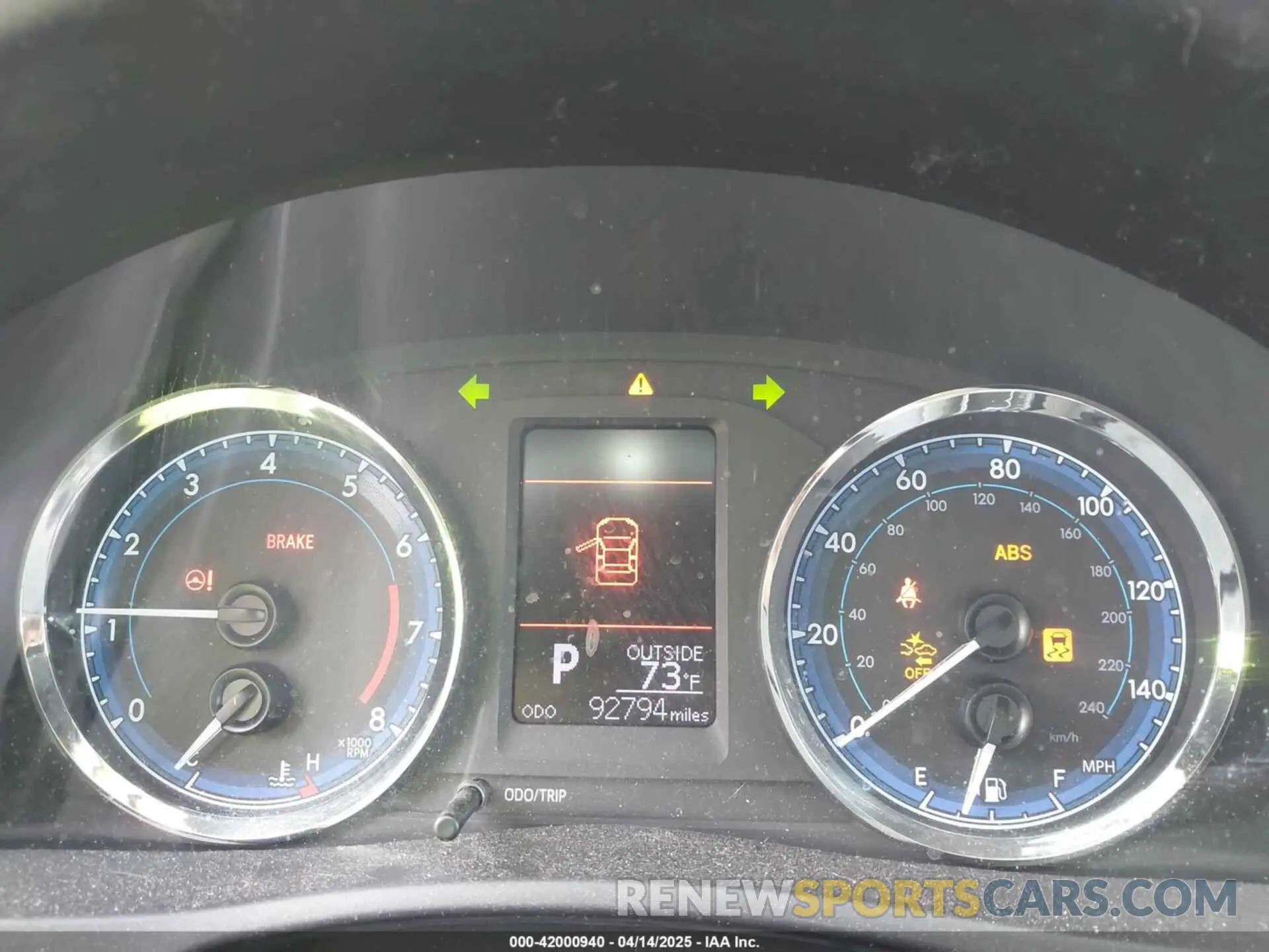 7 Photograph of a damaged car 5YFBURHE6KP934951 TOYOTA COROLLA 2019