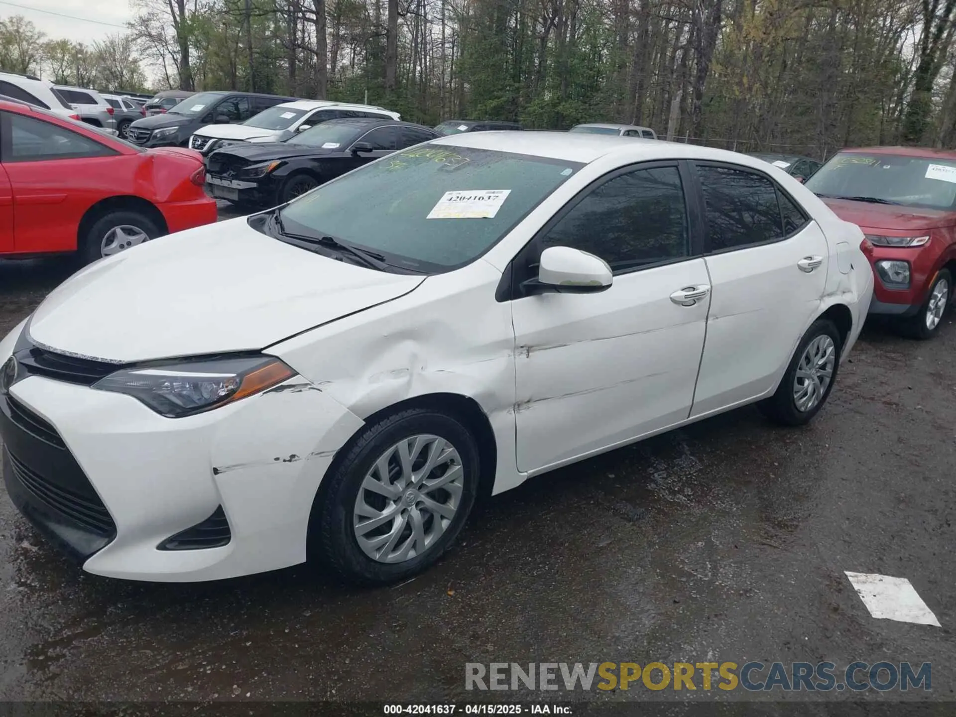 6 Photograph of a damaged car 5YFBURHE6KP937090 TOYOTA COROLLA 2019