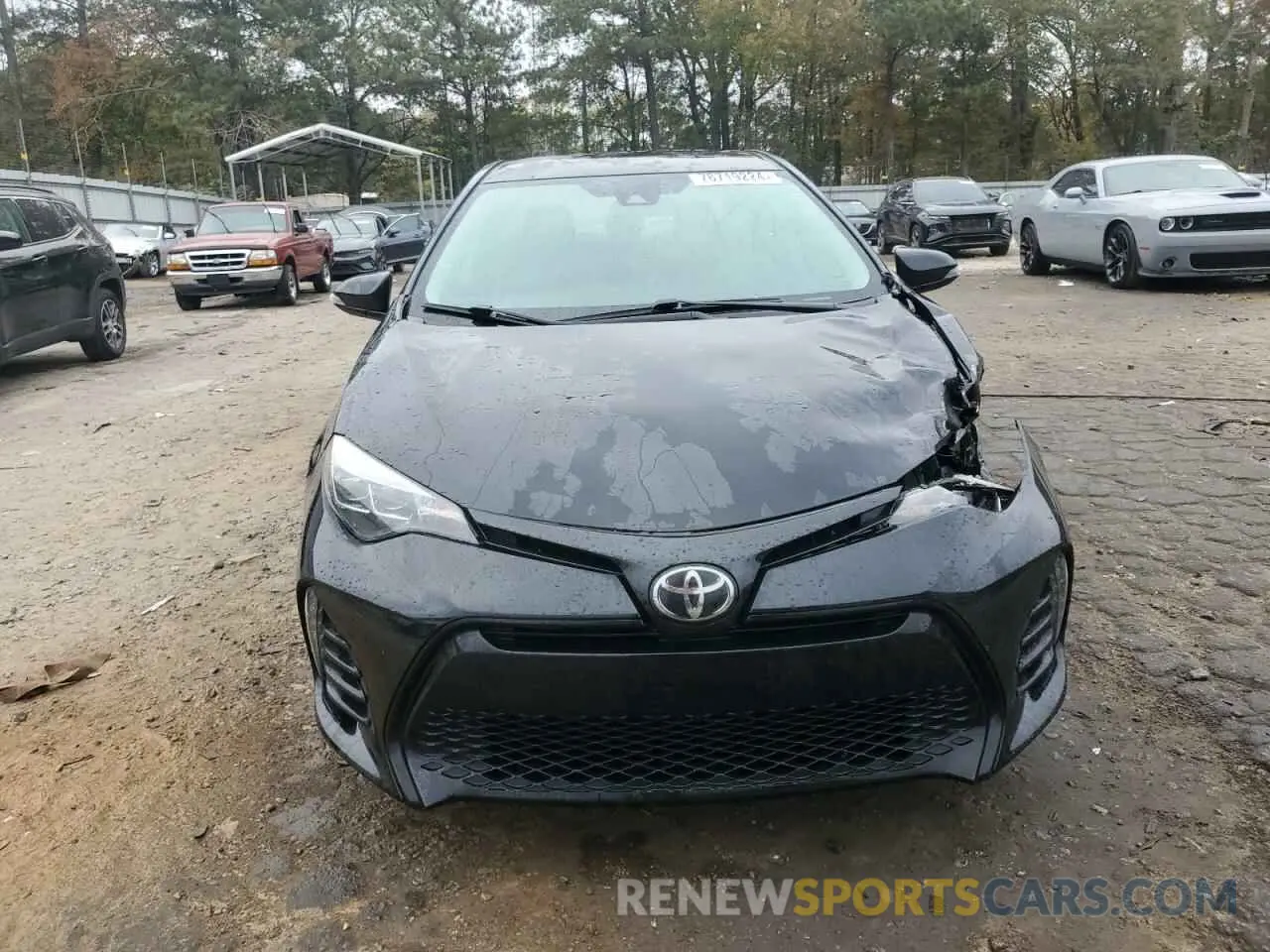 5 Photograph of a damaged car 5YFBURHE6KP937347 TOYOTA COROLLA 2019