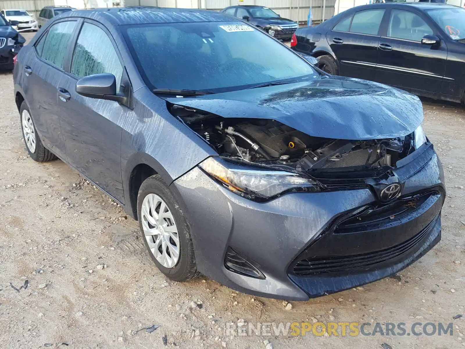 1 Photograph of a damaged car 5YFBURHE6KP937767 TOYOTA COROLLA 2019