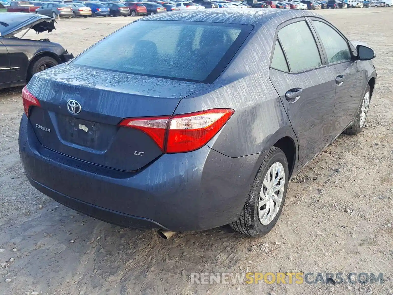 4 Photograph of a damaged car 5YFBURHE6KP937767 TOYOTA COROLLA 2019