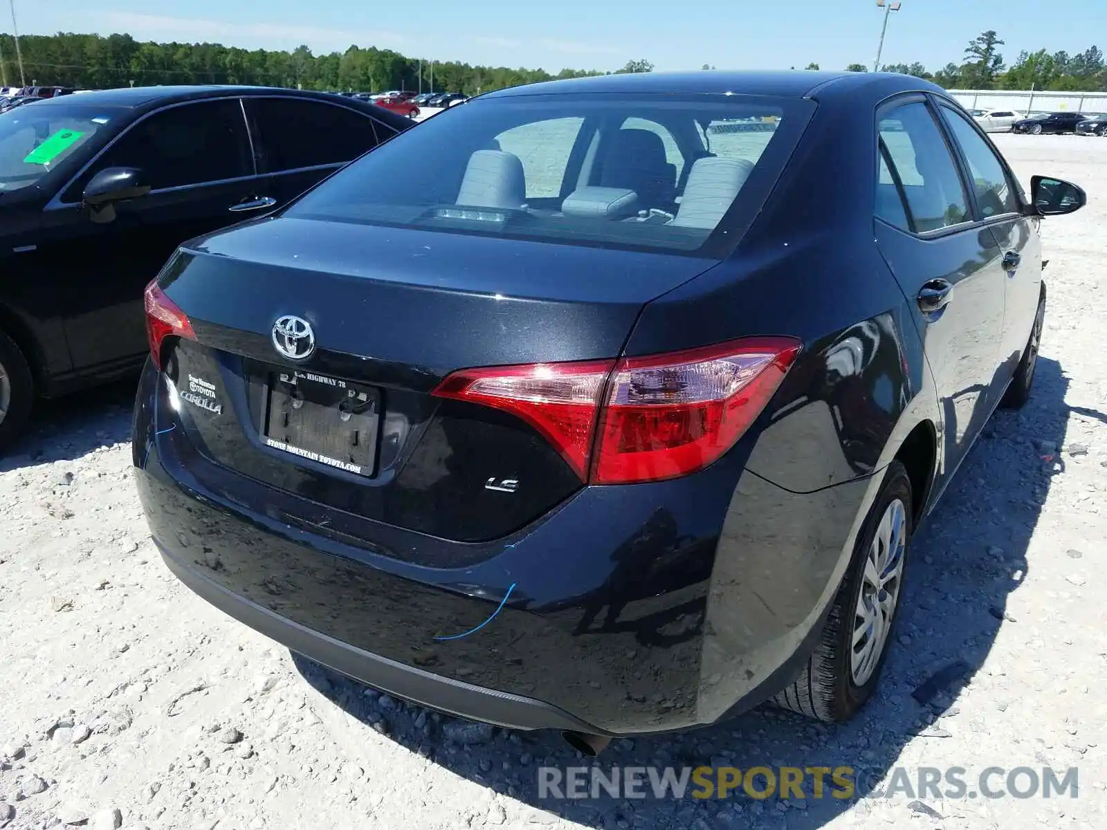 4 Photograph of a damaged car 5YFBURHE6KP938448 TOYOTA COROLLA 2019