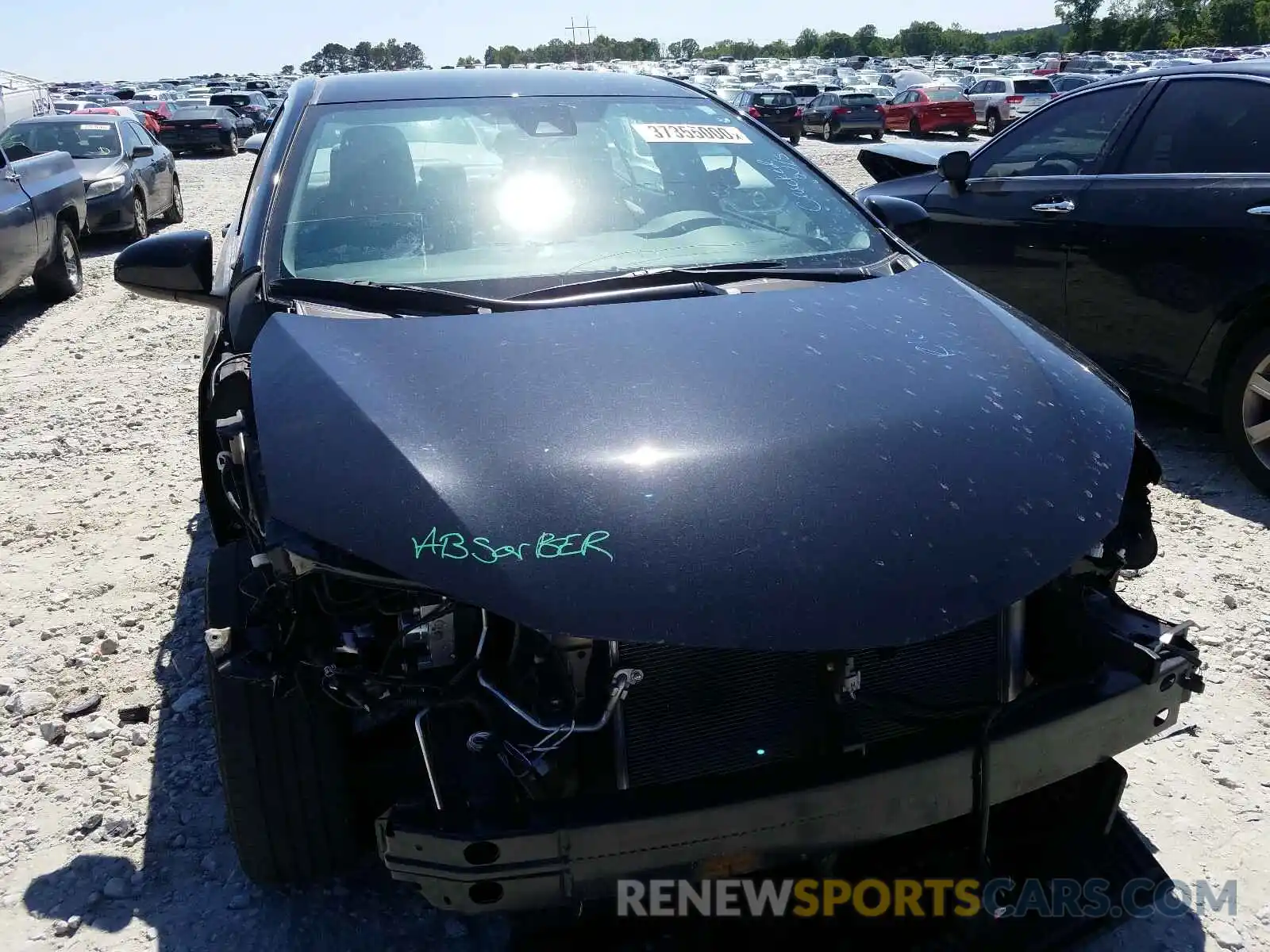 9 Photograph of a damaged car 5YFBURHE6KP938448 TOYOTA COROLLA 2019