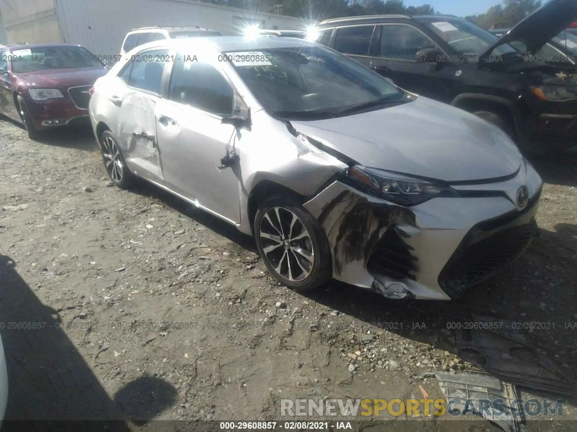 6 Photograph of a damaged car 5YFBURHE6KP939681 TOYOTA COROLLA 2019