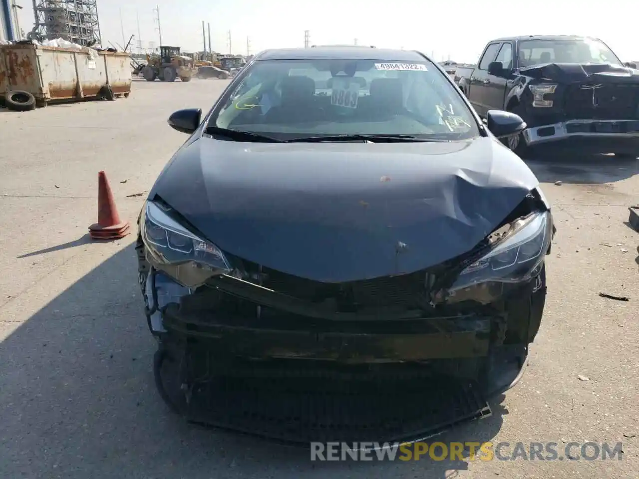 9 Photograph of a damaged car 5YFBURHE6KP940877 TOYOTA COROLLA 2019