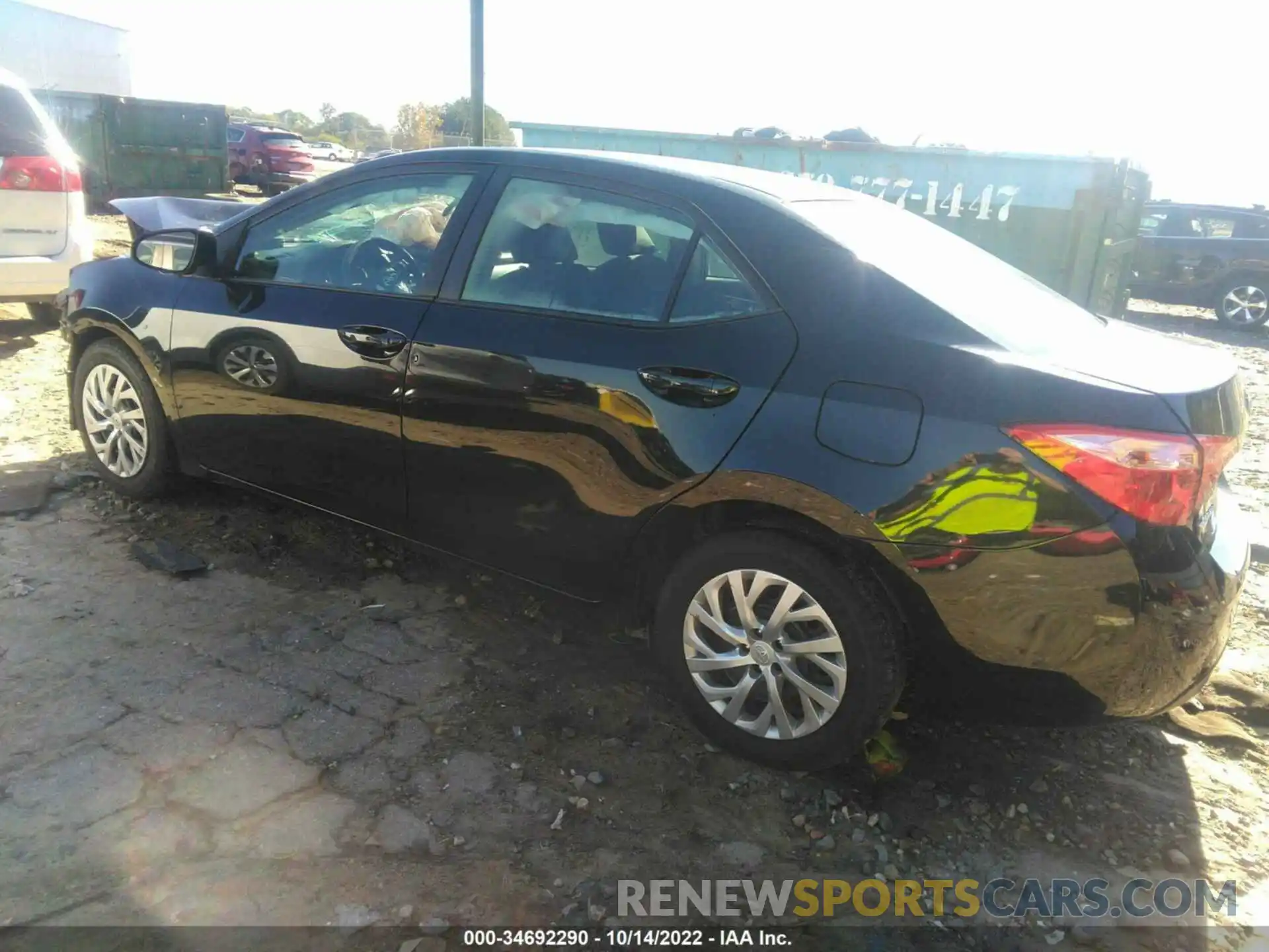 3 Photograph of a damaged car 5YFBURHE6KP941821 TOYOTA COROLLA 2019