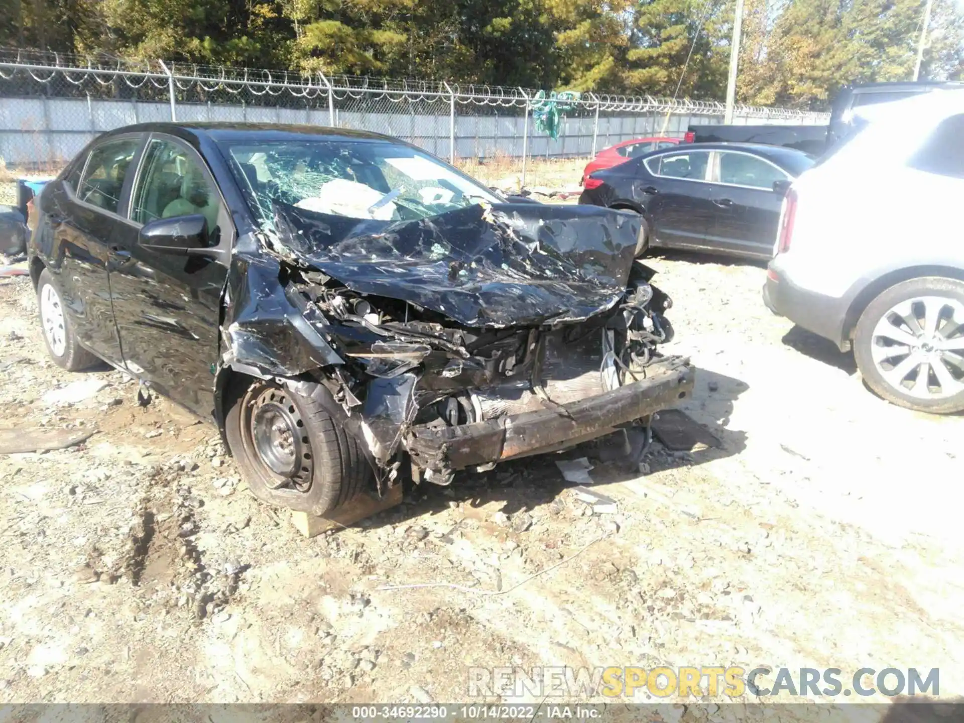 6 Photograph of a damaged car 5YFBURHE6KP941821 TOYOTA COROLLA 2019