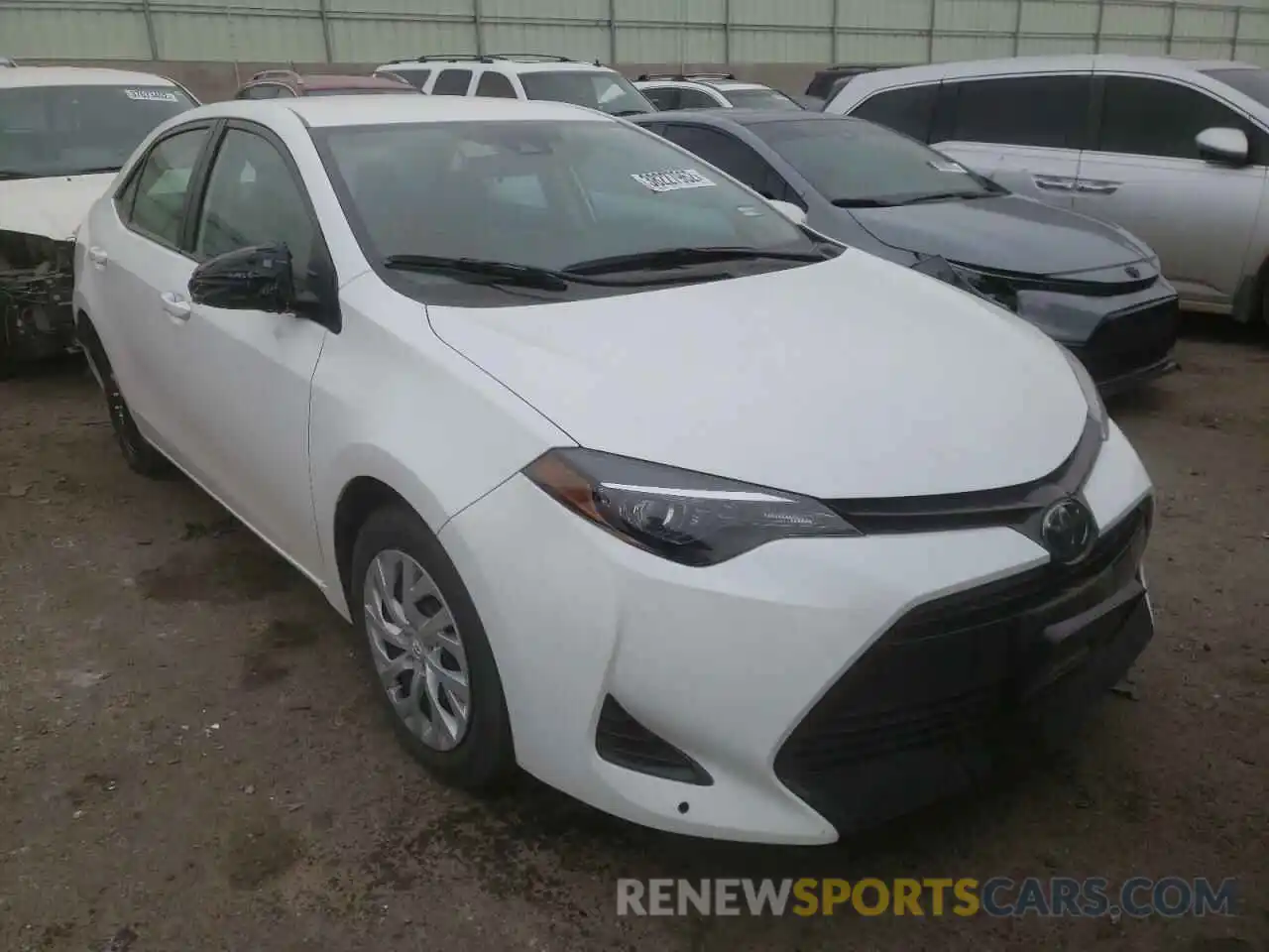 1 Photograph of a damaged car 5YFBURHE6KP944928 TOYOTA COROLLA 2019