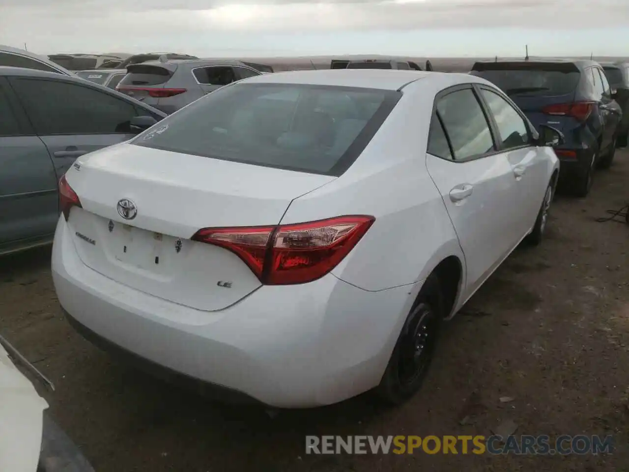 4 Photograph of a damaged car 5YFBURHE6KP944928 TOYOTA COROLLA 2019