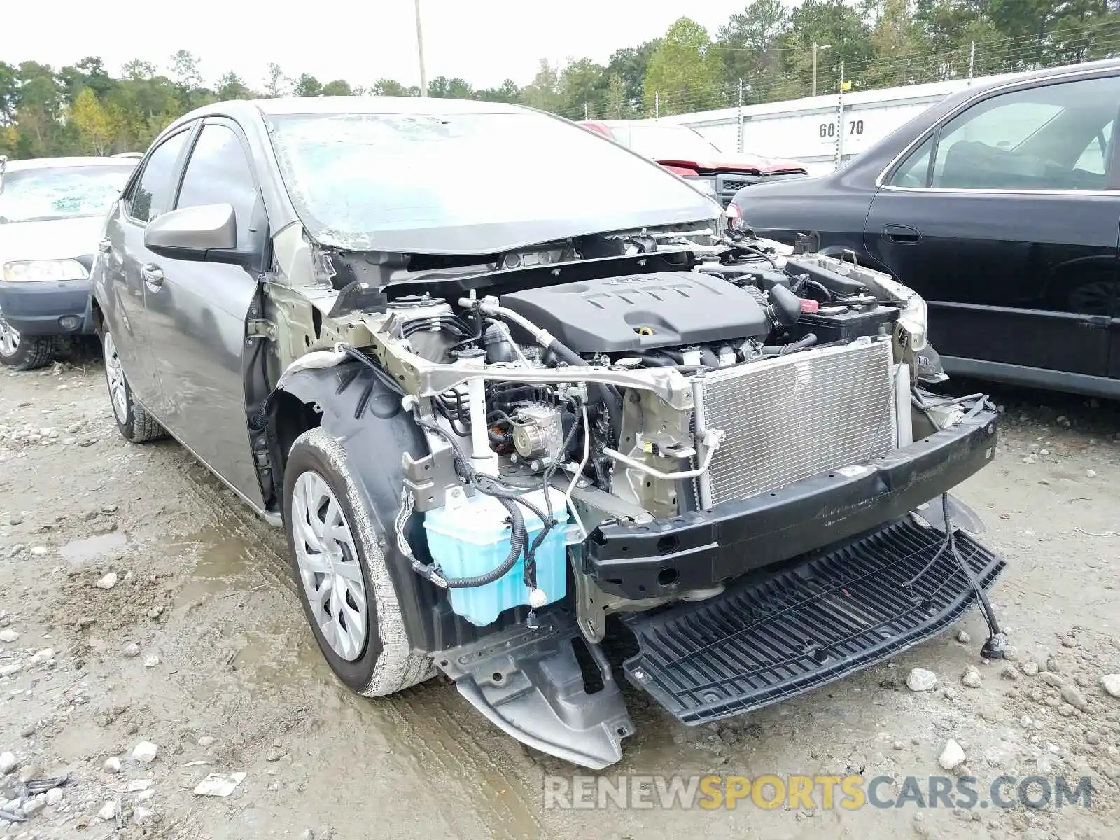 1 Photograph of a damaged car 5YFBURHE7KP856857 TOYOTA COROLLA 2019