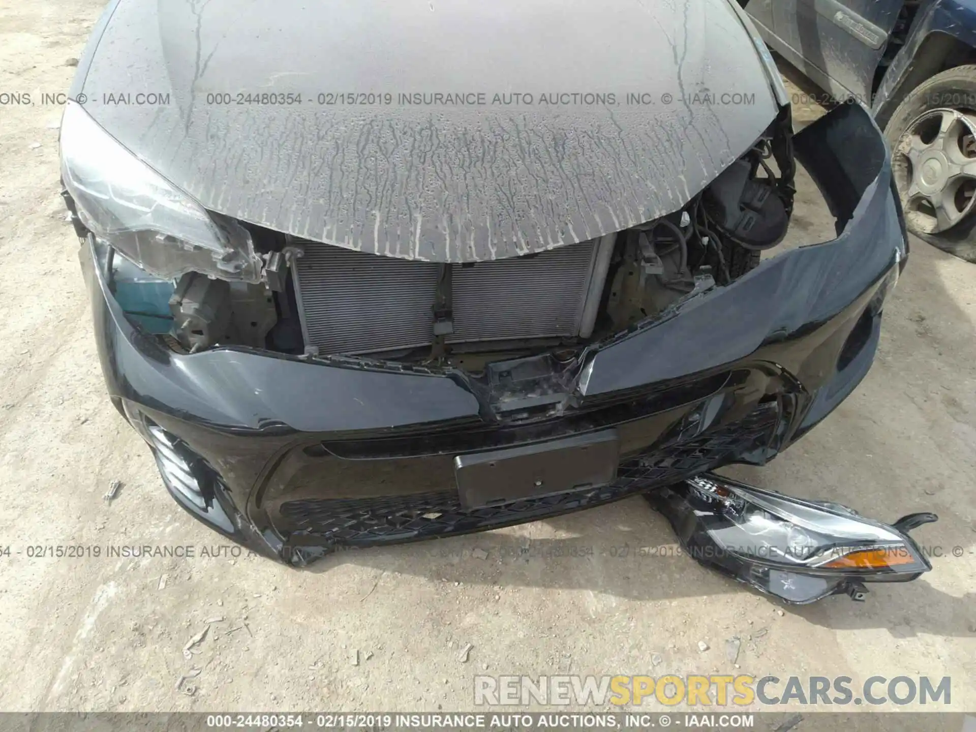 6 Photograph of a damaged car 5YFBURHE7KP858897 TOYOTA COROLLA 2019