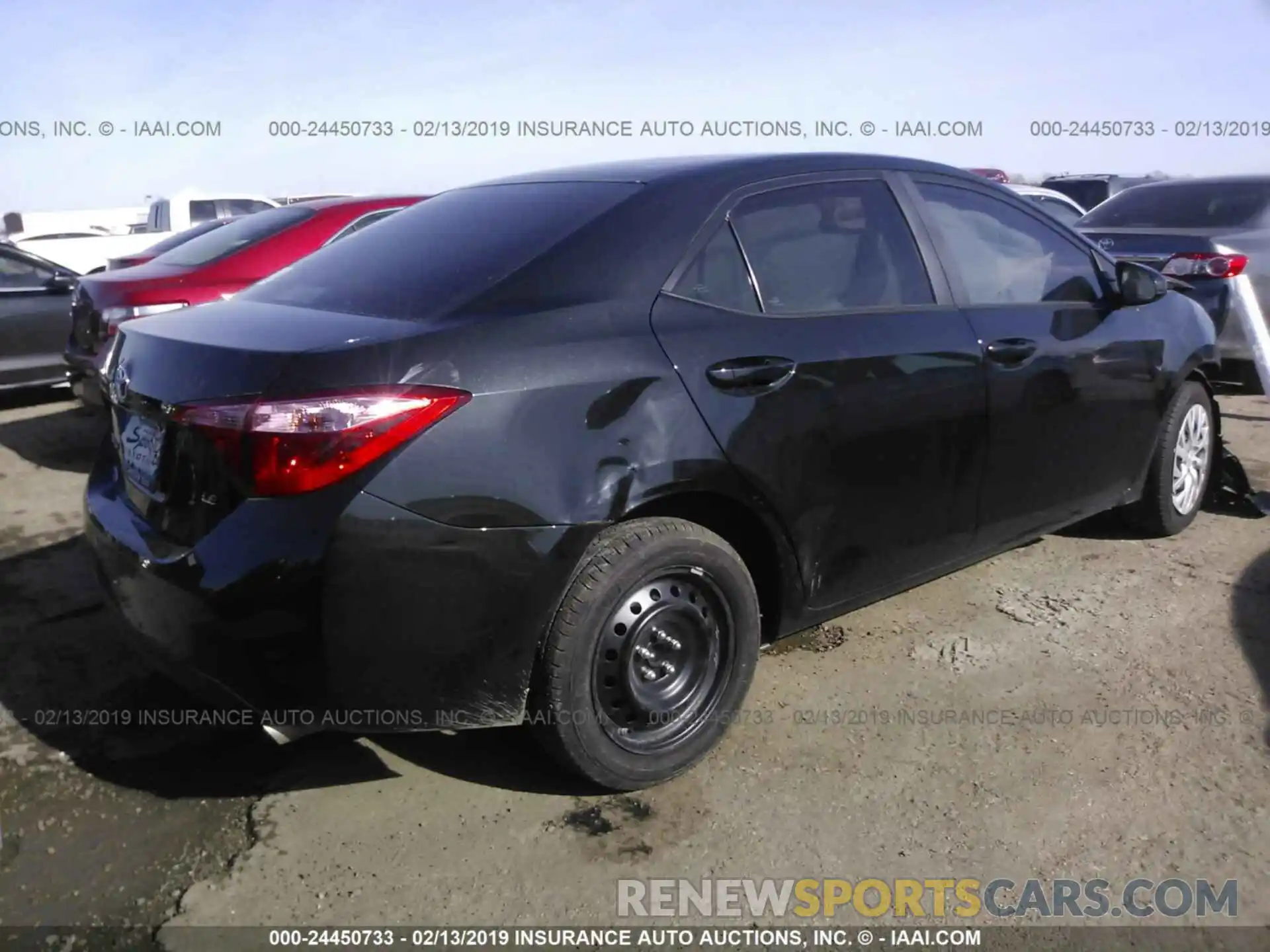 4 Photograph of a damaged car 5YFBURHE7KP859340 TOYOTA COROLLA 2019