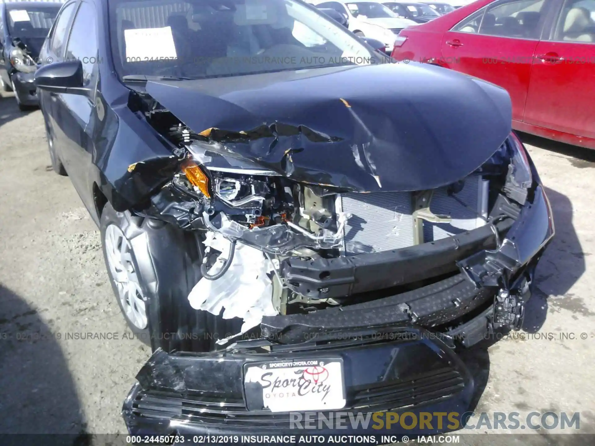 6 Photograph of a damaged car 5YFBURHE7KP859340 TOYOTA COROLLA 2019