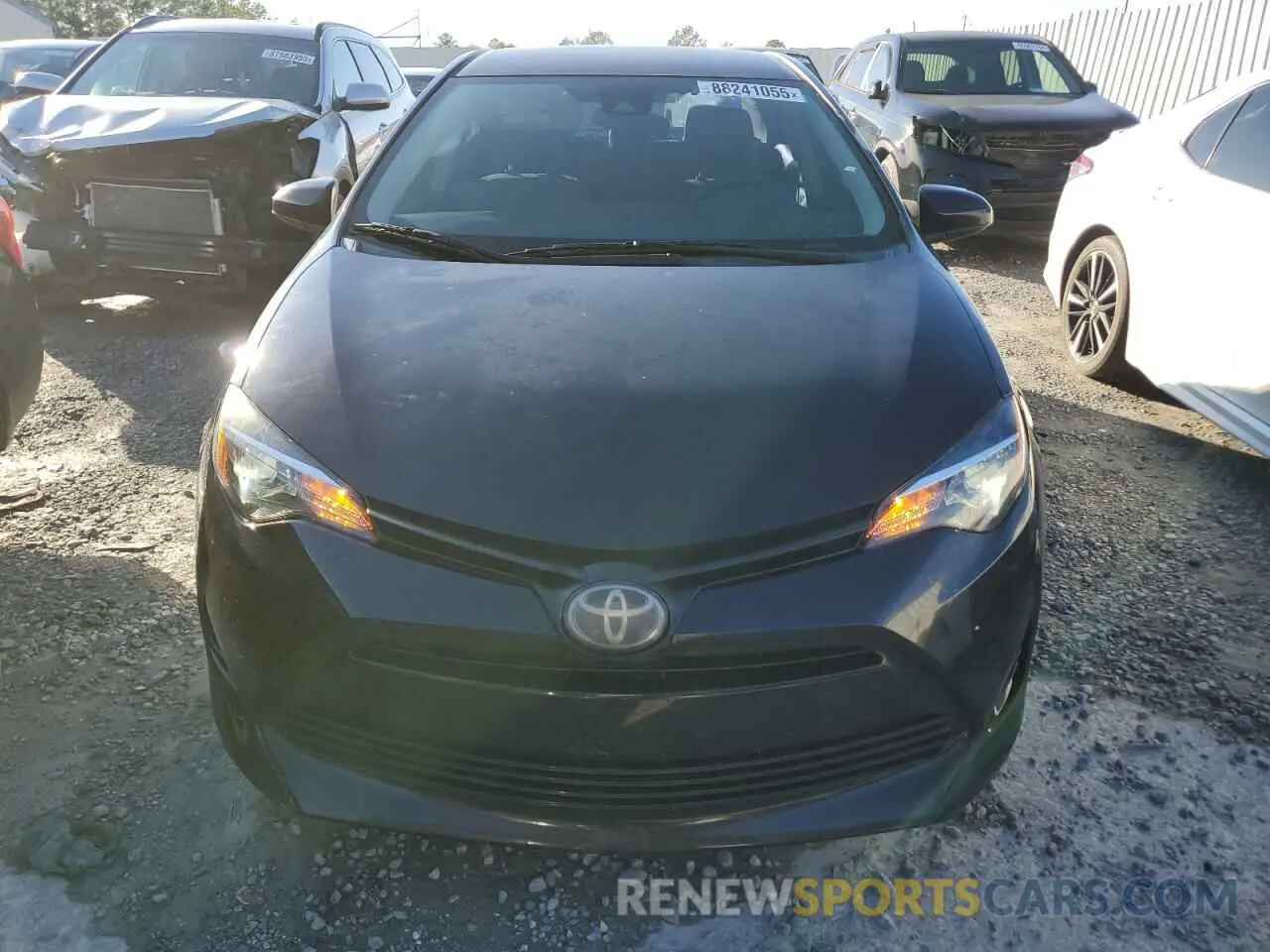 5 Photograph of a damaged car 5YFBURHE7KP859676 TOYOTA COROLLA 2019