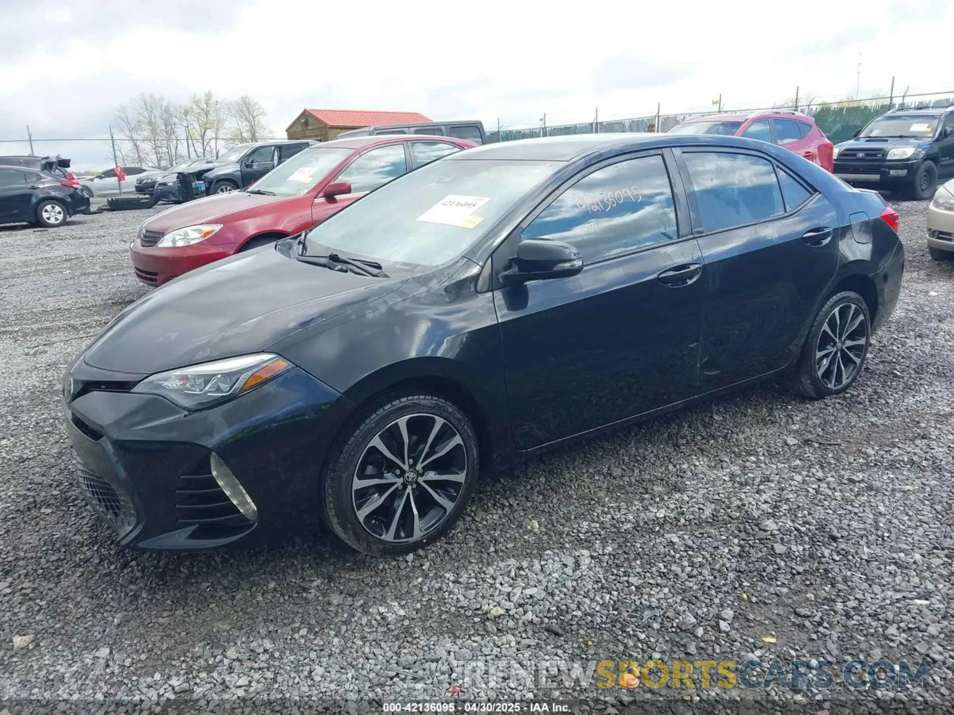 2 Photograph of a damaged car 5YFBURHE7KP862710 TOYOTA COROLLA 2019