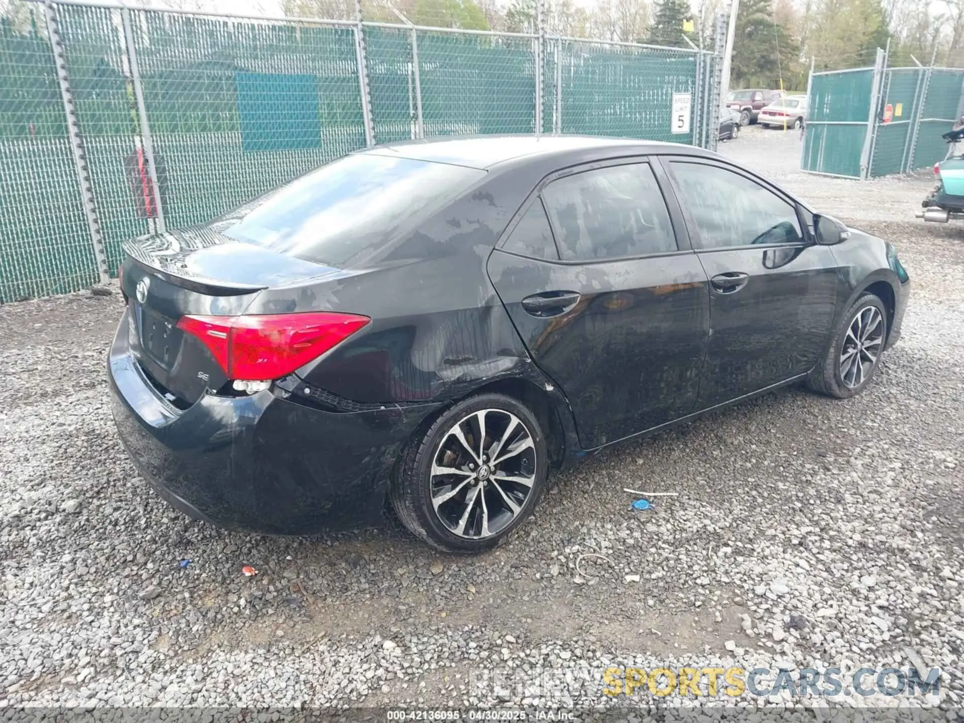 4 Photograph of a damaged car 5YFBURHE7KP862710 TOYOTA COROLLA 2019