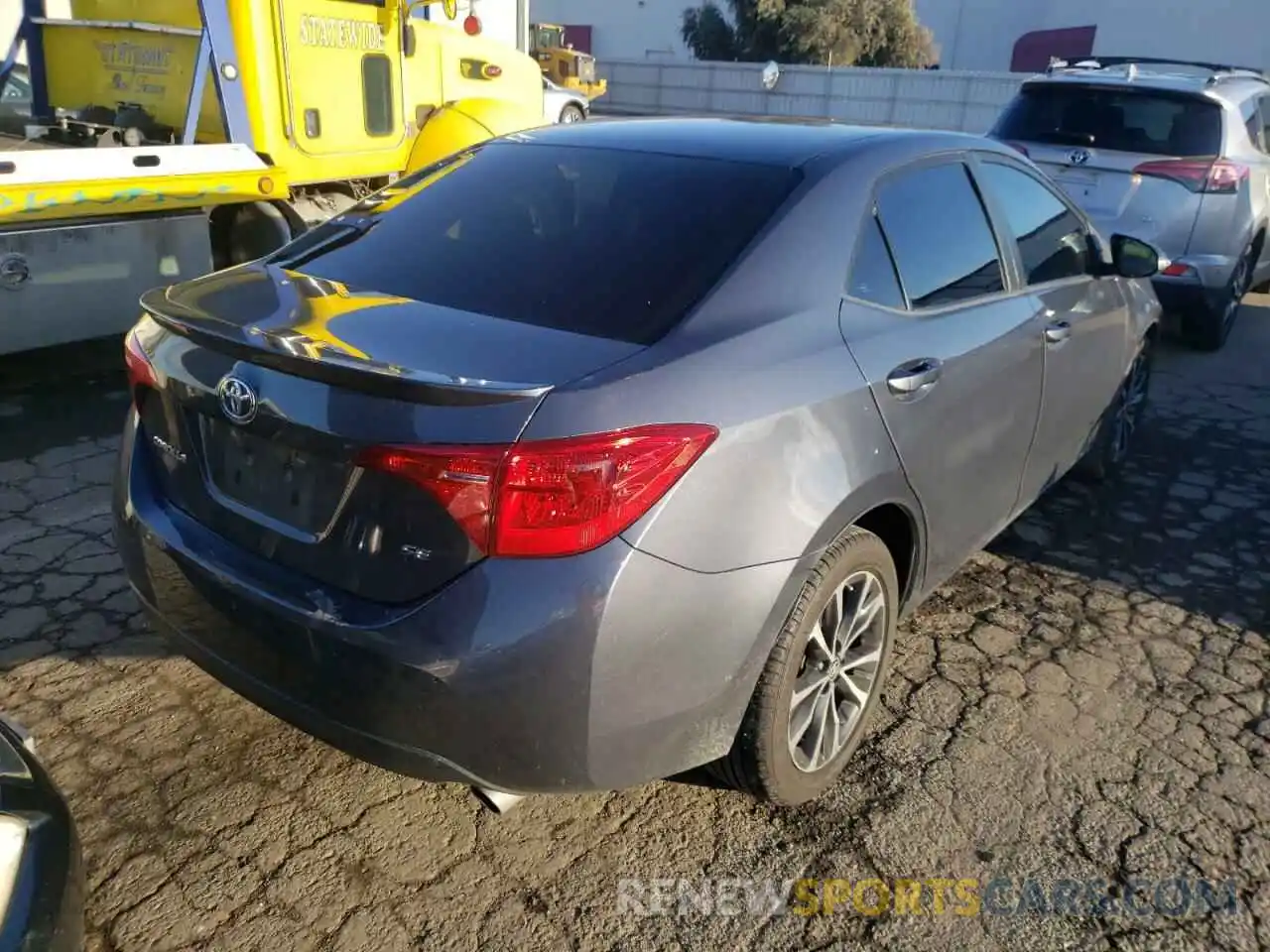 4 Photograph of a damaged car 5YFBURHE7KP863081 TOYOTA COROLLA 2019