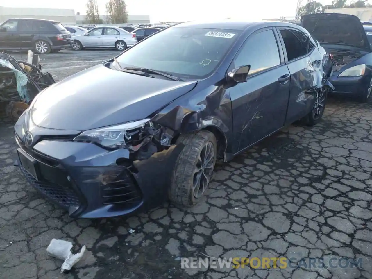 9 Photograph of a damaged car 5YFBURHE7KP863081 TOYOTA COROLLA 2019