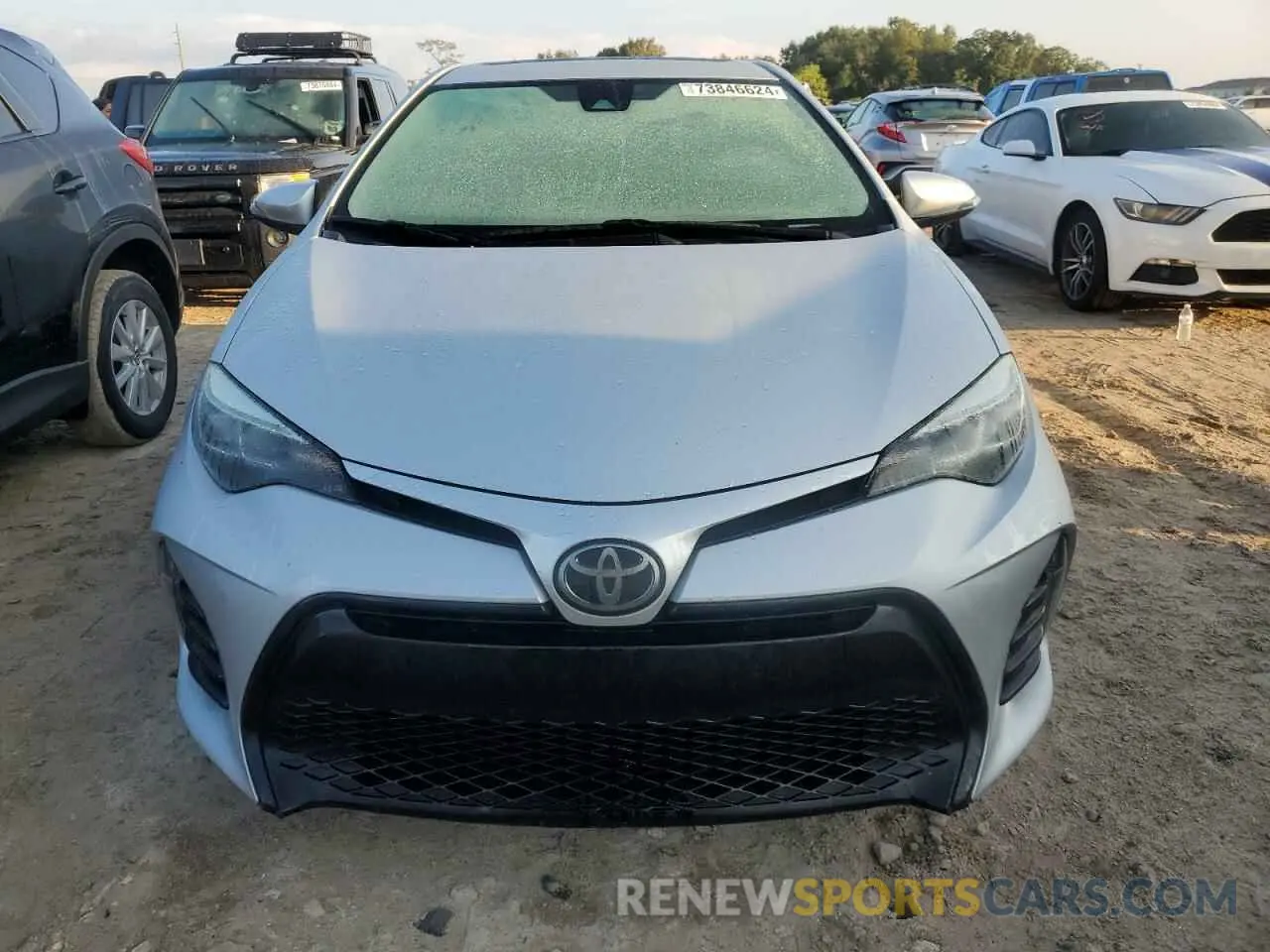 5 Photograph of a damaged car 5YFBURHE7KP863288 TOYOTA COROLLA 2019