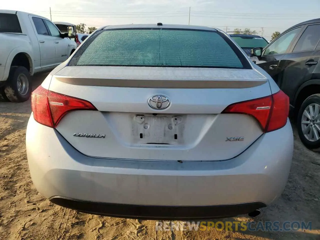 6 Photograph of a damaged car 5YFBURHE7KP863288 TOYOTA COROLLA 2019
