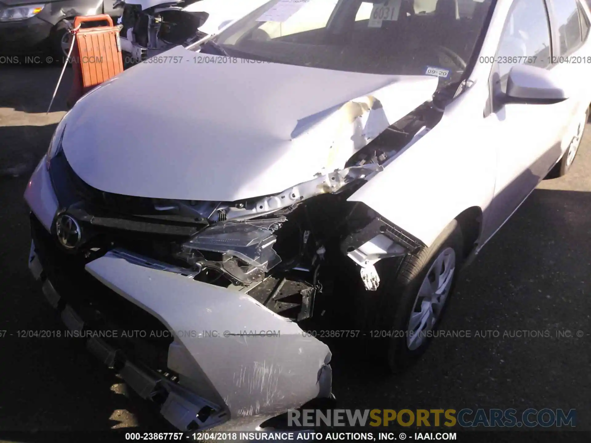 6 Photograph of a damaged car 5YFBURHE7KP863811 TOYOTA COROLLA 2019