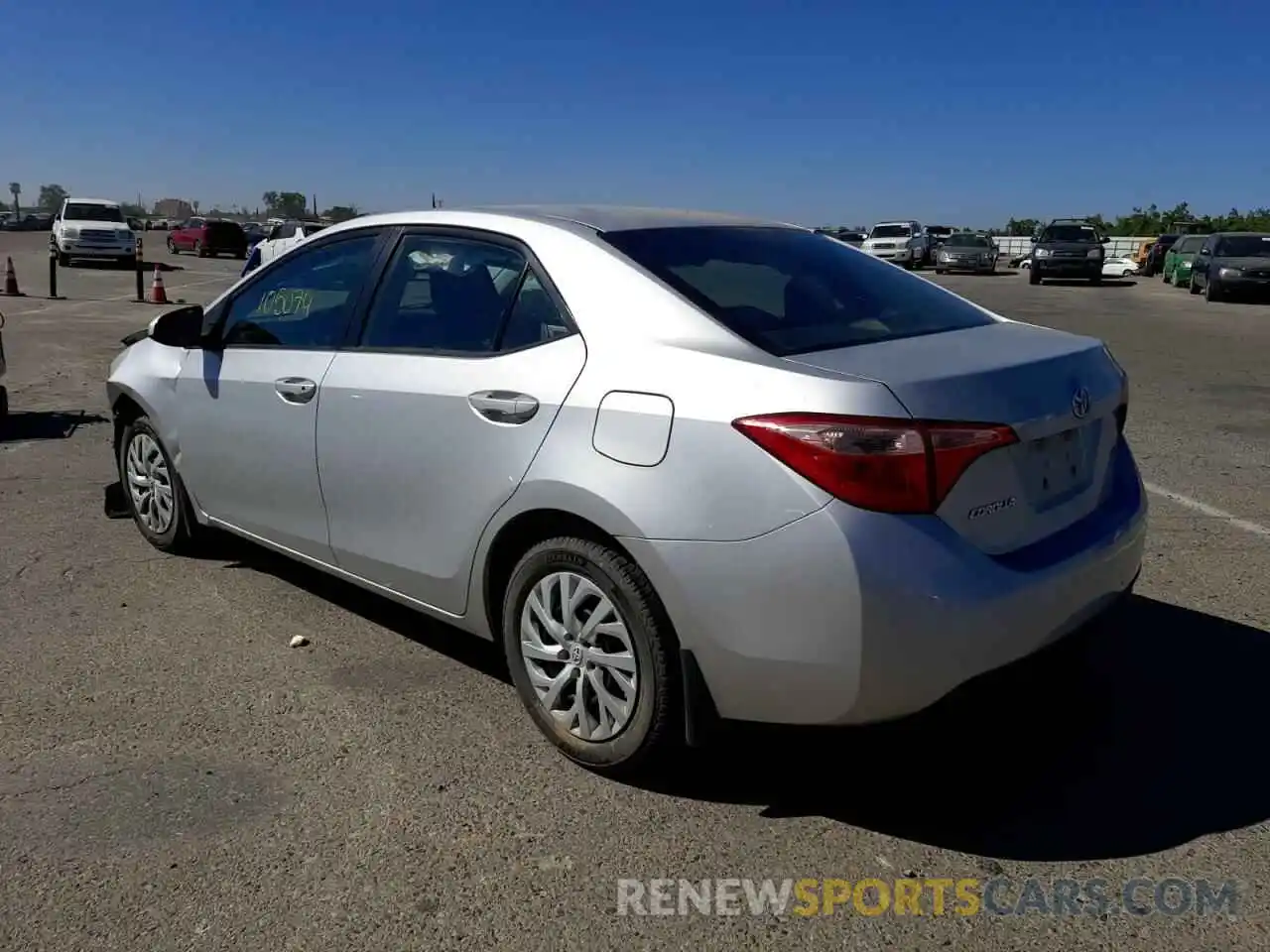 3 Photograph of a damaged car 5YFBURHE7KP866207 TOYOTA COROLLA 2019