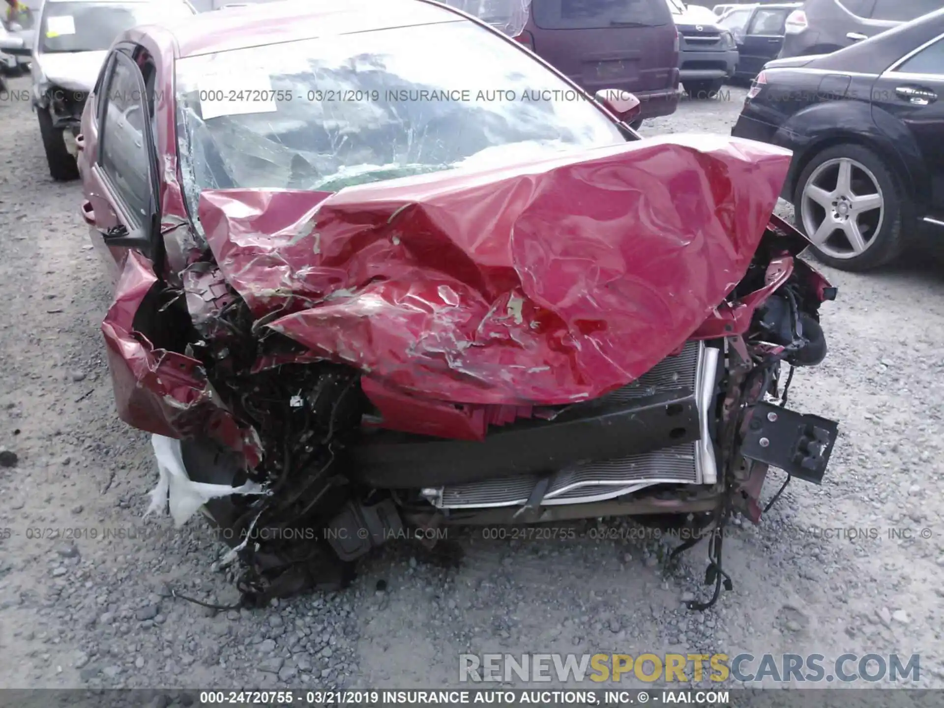 6 Photograph of a damaged car 5YFBURHE7KP866255 TOYOTA COROLLA 2019