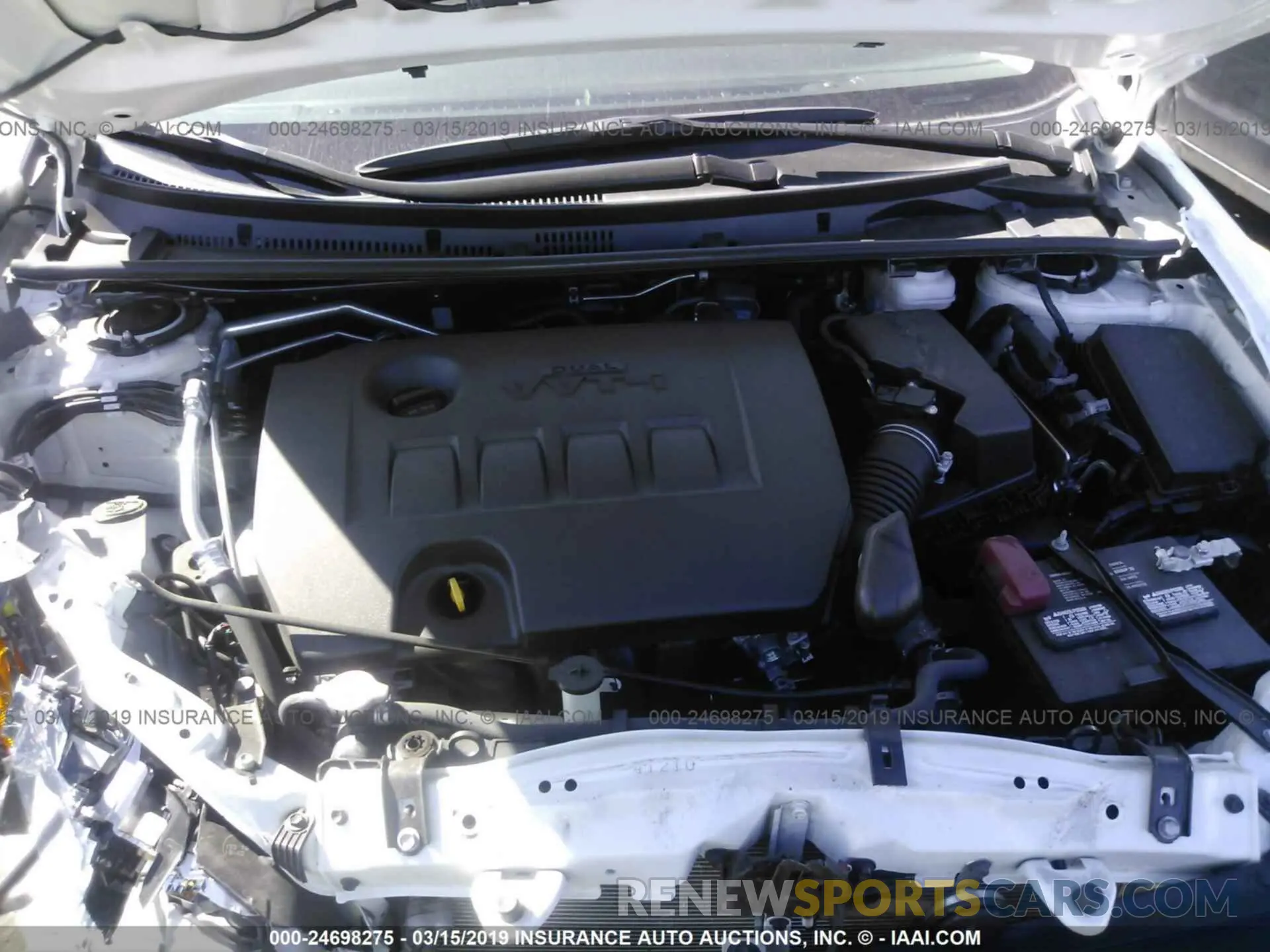10 Photograph of a damaged car 5YFBURHE7KP866577 TOYOTA COROLLA 2019
