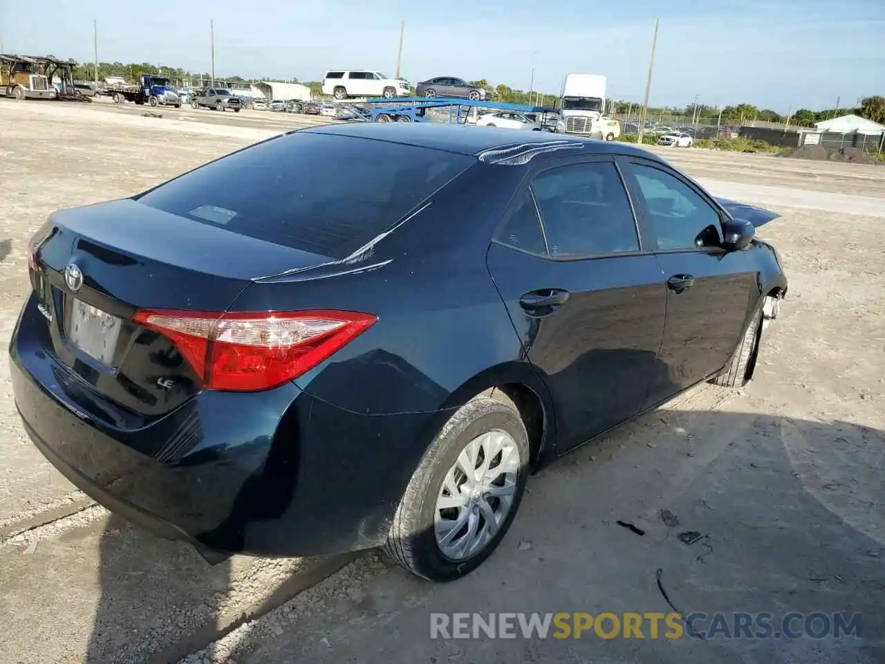 3 Photograph of a damaged car 5YFBURHE7KP866854 TOYOTA COROLLA 2019