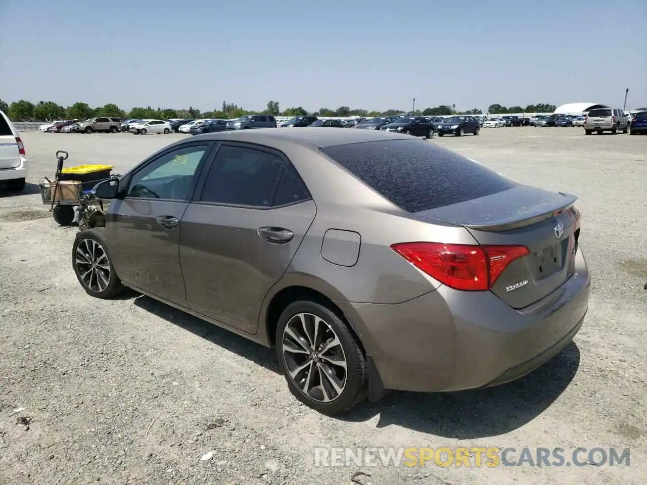 3 Photograph of a damaged car 5YFBURHE7KP866899 TOYOTA COROLLA 2019