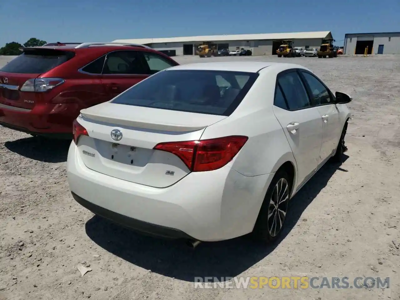 4 Photograph of a damaged car 5YFBURHE7KP867597 TOYOTA COROLLA 2019