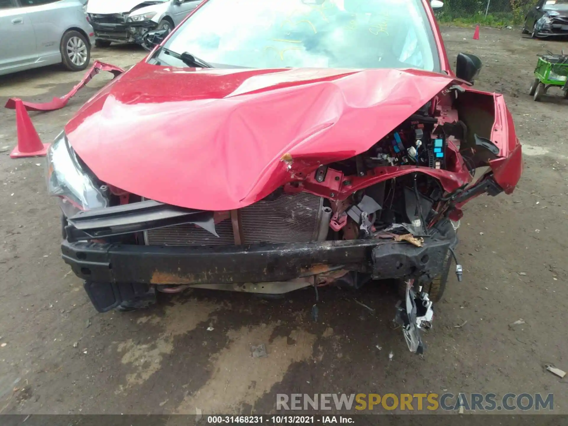 6 Photograph of a damaged car 5YFBURHE7KP870886 TOYOTA COROLLA 2019