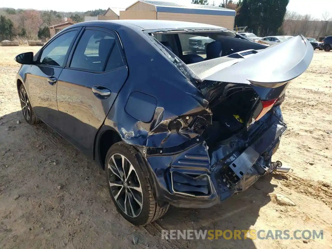 3 Photograph of a damaged car 5YFBURHE7KP870919 TOYOTA COROLLA 2019