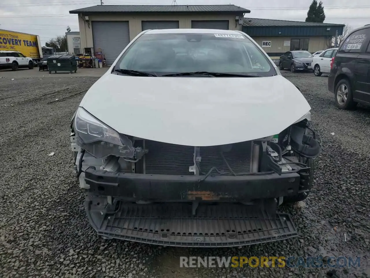 5 Photograph of a damaged car 5YFBURHE7KP873092 TOYOTA COROLLA 2019