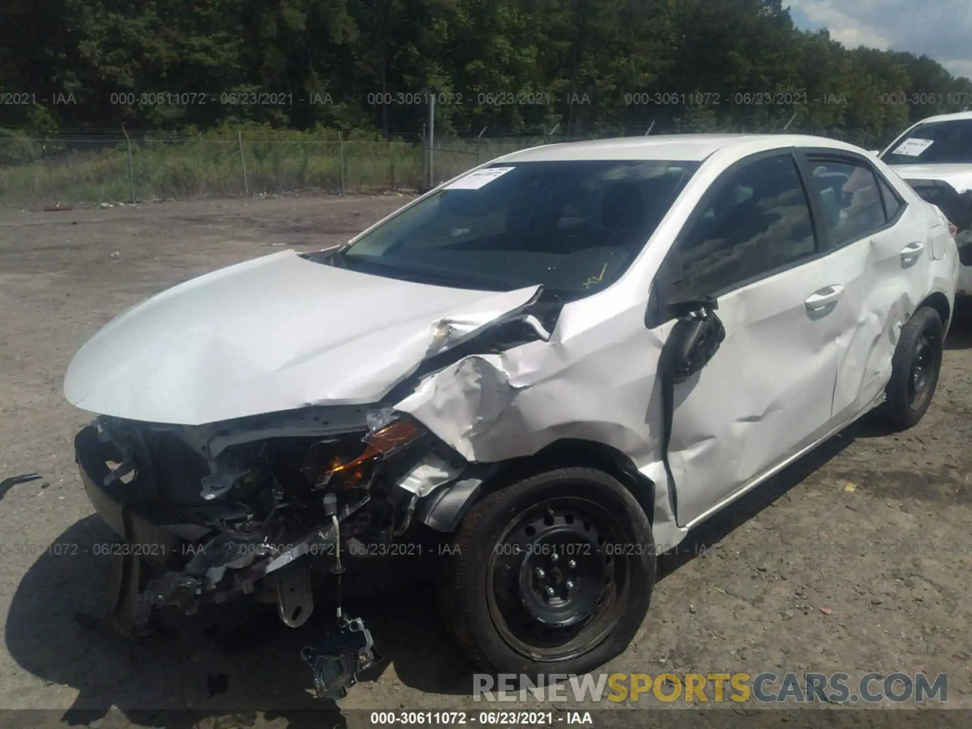 6 Photograph of a damaged car 5YFBURHE7KP873237 TOYOTA COROLLA 2019